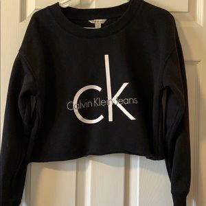 Cropped Calvin Klein Crewneck